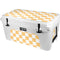 Yellow and White Checkerboard YETI Tundra 65 Hard Cooler Skin