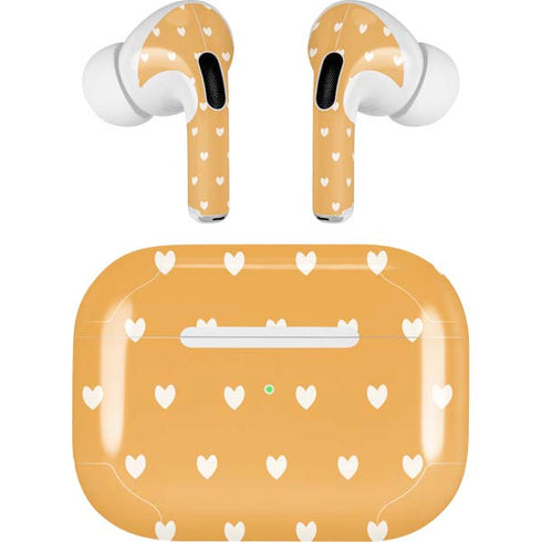 Yellow and White Hearts AirPods Pro 2nd Gen Skin