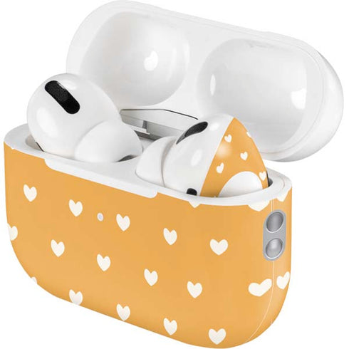 Yellow and White Hearts AirPods Pro 2nd Gen Skin