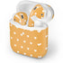 Yellow and White Hearts Apple AirPods 2 Skin