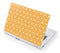Yellow and White Hearts Acer Chromebook Skin