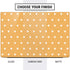 Yellow and White Hearts Dell Vostro Skin