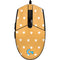 Yellow and White Hearts G203 Prodigy RGB Wired Gaming Mouse Skin