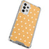 Yellow and White Hearts Galaxy A53 5G Clear Case