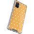 Yellow and White Hearts Galaxy A71 5G Clear Case