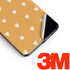 Yellow and White Hearts Galaxy S10 Plus Skin