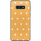 Yellow and White Hearts Galaxy S10e Skin