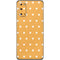 Yellow and White Hearts Galaxy S20 Skin