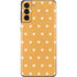 Yellow and White Hearts Galaxy S21 Plus 5G Skin