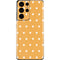 Yellow and White Hearts Galaxy S21 Ultra 5G Skin