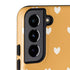 Yellow and White Hearts Galaxy S22 Plus Pro Case