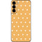 Yellow and White Hearts Galaxy S22 Plus Skin
