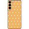 Yellow and White Hearts Galaxy S22 Skin