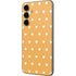 Yellow and White Hearts Galaxy S23 FE Skin