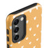 Yellow and White Hearts Galaxy S23 Plus Pro Case