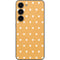 Yellow and White Hearts Galaxy S23 Skin