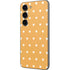 Yellow and White Hearts Galaxy S23 Skin