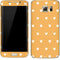 Yellow and White Hearts Galaxy S7 Edge Skin