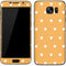 Yellow and White Hearts Galaxy S7 Skin
