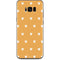 Yellow and White Hearts Galaxy S8 Plus Skin