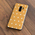Yellow and White Hearts Galaxy S9 Plus Skin