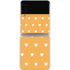 Yellow and White Hearts Galaxy Z Flip4 5G Skin