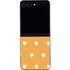 Yellow and White Hearts Galaxy Z Flip5 5G Skin