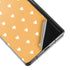Yellow and White Hearts Galaxy Z Fold2 5G Skin