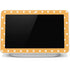 Yellow and White Hearts Google Home Hub Skin