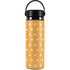 Yellow and White Hearts Hydro Flask 20oz Wide Mouth Skin