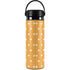 Yellow and White Hearts Hydro Flask 20oz Wide Mouth Skin