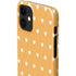 Yellow and White Hearts iPhone 12 Mini Lite Case