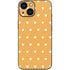 Yellow and White Hearts iPhone 13 Mini Skin