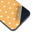 Yellow and White Hearts iPhone 13 Mini Skin