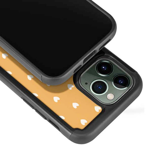 Yellow and White Hearts iPhone 13 Pro Cargo Case