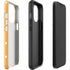 Yellow and White Hearts iPhone 13 Pro Impact Case