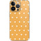 Yellow and White Hearts iPhone 13 Pro Skin