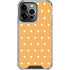 Yellow and White Hearts iPhone 15 Pro Clear Case