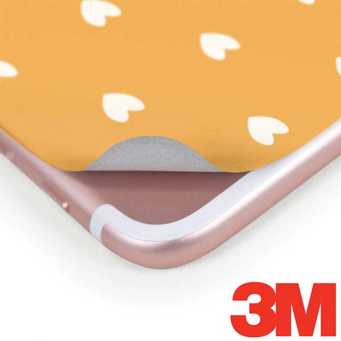 Yellow and White Hearts iPhone 7 Skin