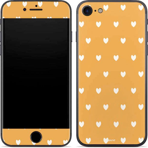 Yellow and White Hearts iPhone SE (2nd & 3rd Gen) Skin