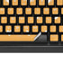 Yellow and White Hearts K95 RGB PLATINUM Mechanical Gaming Keyboard Skin