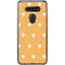 Yellow and White Hearts LG K51/Q51 Clear Case
