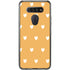 Yellow and White Hearts LG K51/Q51 Clear Case