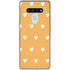 Yellow and White Hearts LG Stylo 6 Clear Case