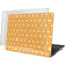 Yellow and White Hearts MacBook Pro 13in (2020) Case plus Skin
