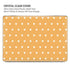 Yellow and White Hearts MacBook Pro 13in (2020) Case plus Skin