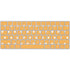 Yellow and White Hearts Magic Keyboard Skin
