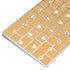 Yellow and White Hearts Magic Keyboard Skin