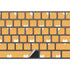 Yellow and White Hearts Magic Keyboard with Numeric Keypad Skin