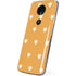 Yellow and White Hearts Moto E5 Plus Skin